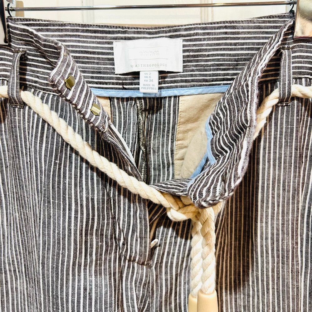 {Anthropologie | ett:twa} NWOT Linen Wide Leg Pants - Picture 9 of 14